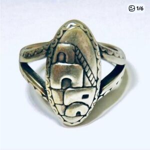 Carolyn Pollack Relios Pueblo House Scenic Ring